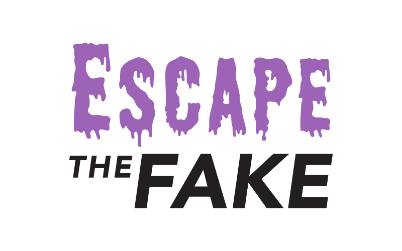 Escape the Fake logo